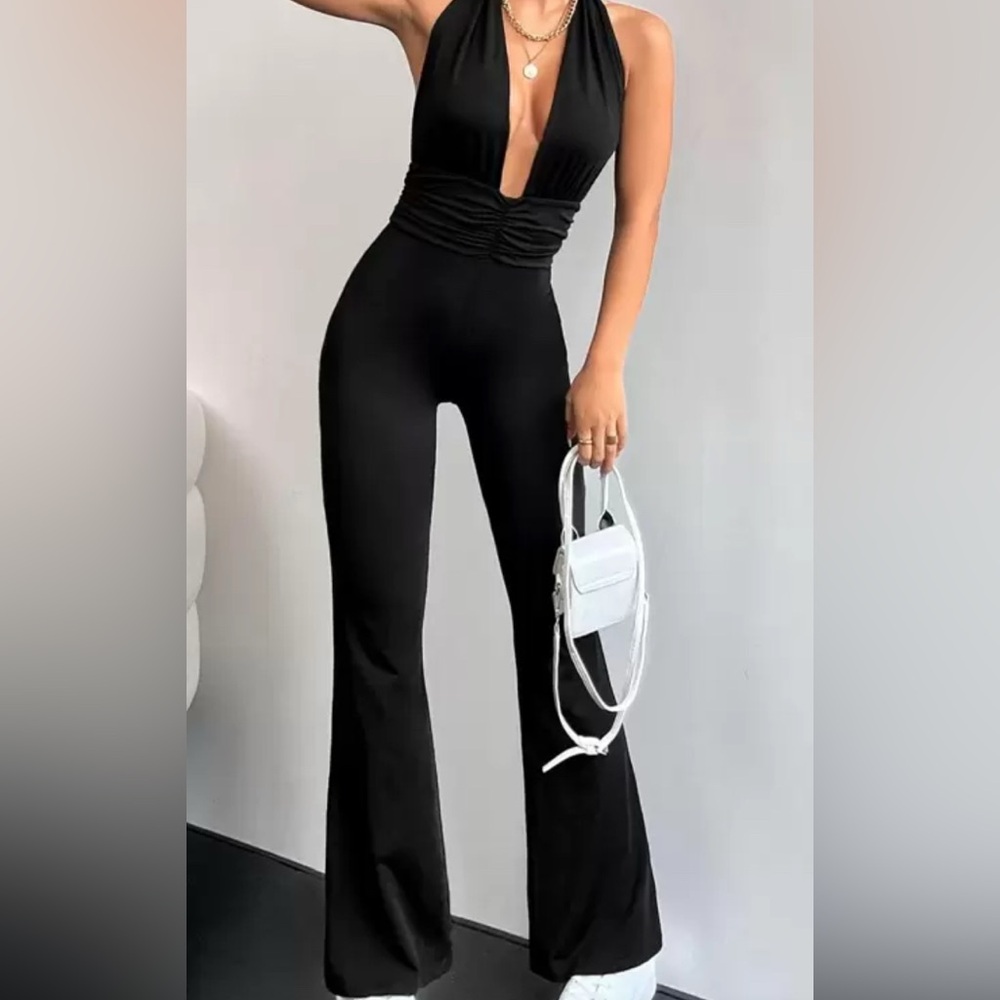 Elegant Black Women's Jumpsuit